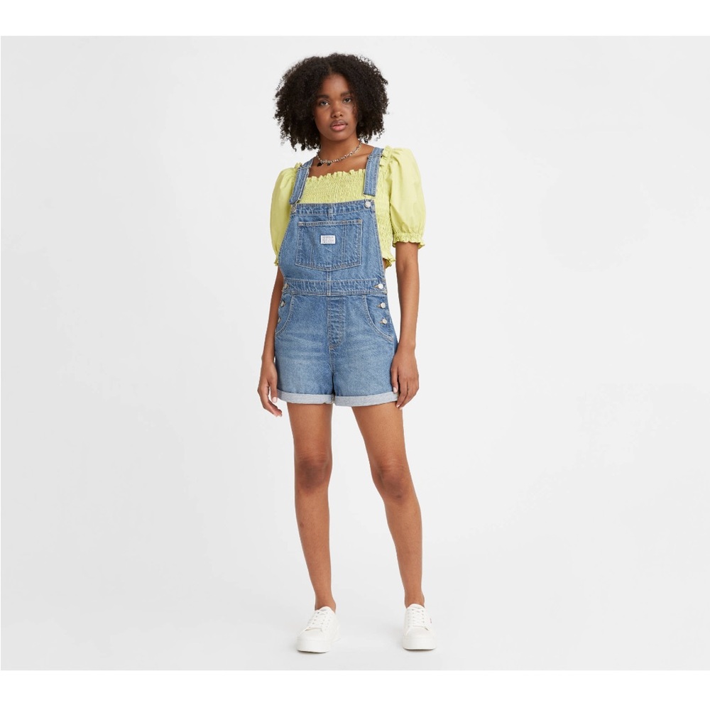 Levi’s Women’s Overall Shorts Shortalls
